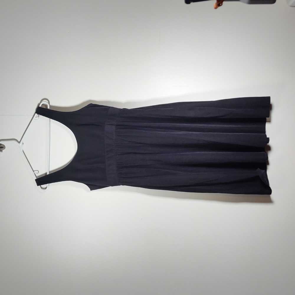 J. Crew black sleeveless corduroy button back dress‎ 12